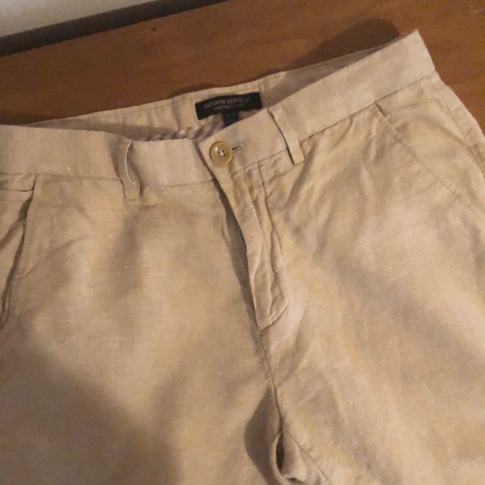 Banana Republic Cotton/Linen Trousers